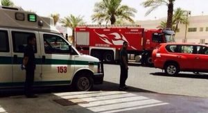 السيطرة على حريق في المبنى القديم لمستشفى الأمراض الصدرية