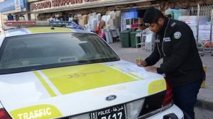 تحرير 1464 مخالفة مرورية في حملة شاملة