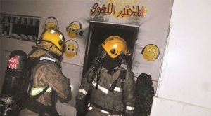 اختناق معلمتين في حريق مدرسة بالروضة