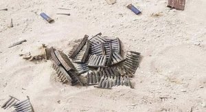 200 رصاصة «كلاشنيكوف» في بر المطلاع