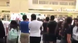 إختناق 14 طالب و4 معلمين في مدرسة بشرق