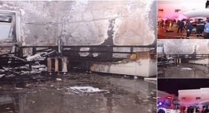 إنقاذ عائلة من حريق شب بمنزلهم في سعدالعبدالله