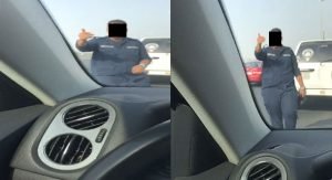 حادث مروري كشف مواطن متعاطي برفقته مُتغيبة