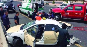 «المرور»: 917.447 حادث و2366 حالة وفاة بـ«5 سنوات»