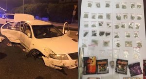 راعي سوابق ومخدرات حاول الهرب ودهس رجال الأمن