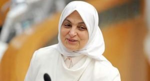 الوزيرة الصبيح: أبارك للكويت ولكل صادق في عمله
