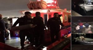 وفاة مواطن وإصابة 2 وفقدان وافد في حادث تصادم زورقين قرب نادي الفحيحيل البحري