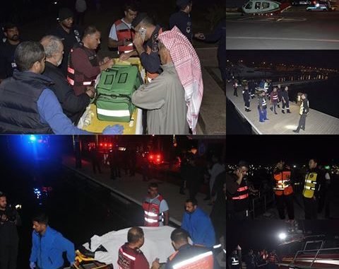 6 وفيات و4 مصابين في حريق يخت جال الزور وجميعهم من أسرة كويتية واحدة 