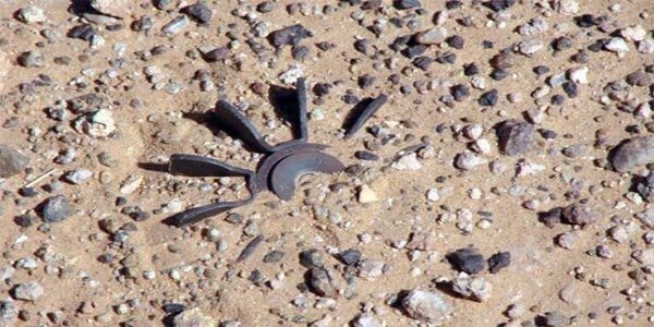 تفجير لغم من مخلفات الغزو