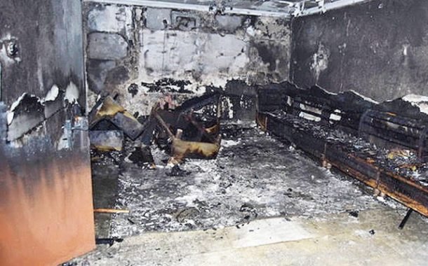 إصابة مواطنة مسنة و3 أطفال في حريق منزل بالرابية