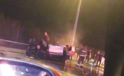 وفاة فتاة في حادث على «الرابع» ونقل مرافقها الى «العناية»