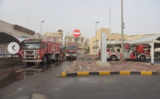 إخماد حريق اندلع في مبنى إدارة «جمعية الشعب» دون إصابات بشرية