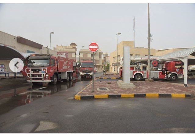 إخماد حريق اندلع في مبنى إدارة «جمعية الشعب» دون إصابات بشرية