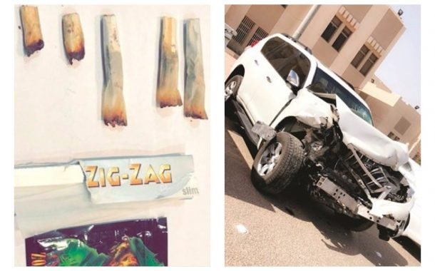 إتلاف 7 مركبات يكشف عن 5 سجائر مستعملة.. ومواجهة مواطن بالتهم