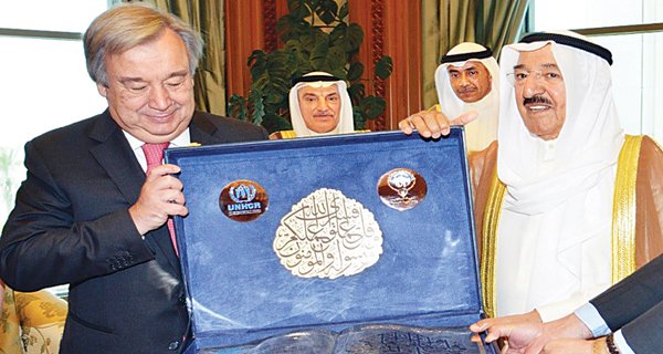 الكويت أنقذت ملايين اللاجئين حول العالم