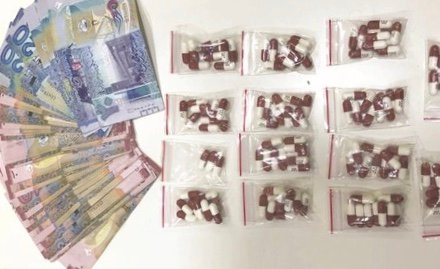 133 حبة لاريكا ضبطت مع مدين بـ 33 ألف دينار