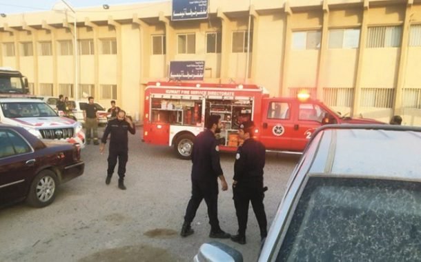 محتجز يشعل حريقاً كهربائياً في مخفر تيماء