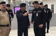 الفريق النهام يتفقد مطار الكويت في أول أيام عيد الأضحى