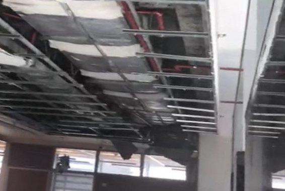 سقوط ديكور إحدى الغرف بمديرية أمن حولي.. ولا إصابات