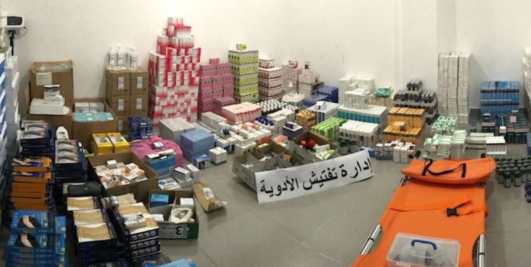 اغلاق العيادة والصيدلية غير المرخصتين في سرداب إحدى عمارات «المهبولة»