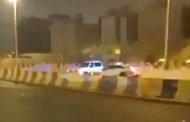 البحث عن مستهتر كاد يدهس رجل أمن وهرب عكس السير