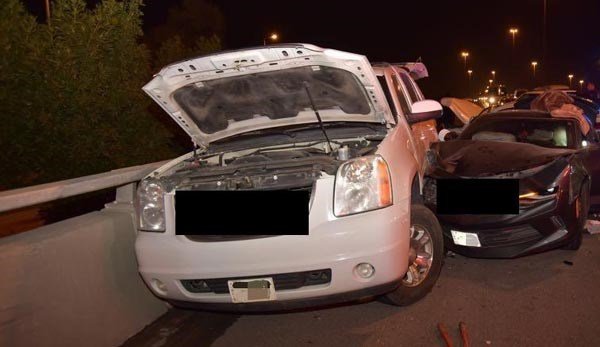 مواطن لرجال الأمن: طليقتي تابعتني وتعمدت الإصطدام بسيارتي وإتلافها