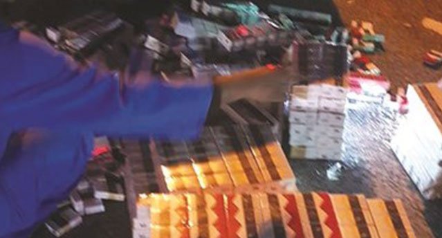 إحباط محاولة خليجي تهريب 291 كروزة سجائر في «النويصيب»