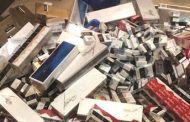 إحباط تهريب 58 كروز سجائر في النويصيب.. وضبط مواد تموينية قبل تهريبها