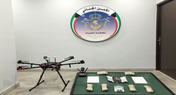 ضبط مواطن بحوزته 4 كيلو «حشيش» و«شبو» وطائرة لاسلكية للتهريب من دولة مجاورة